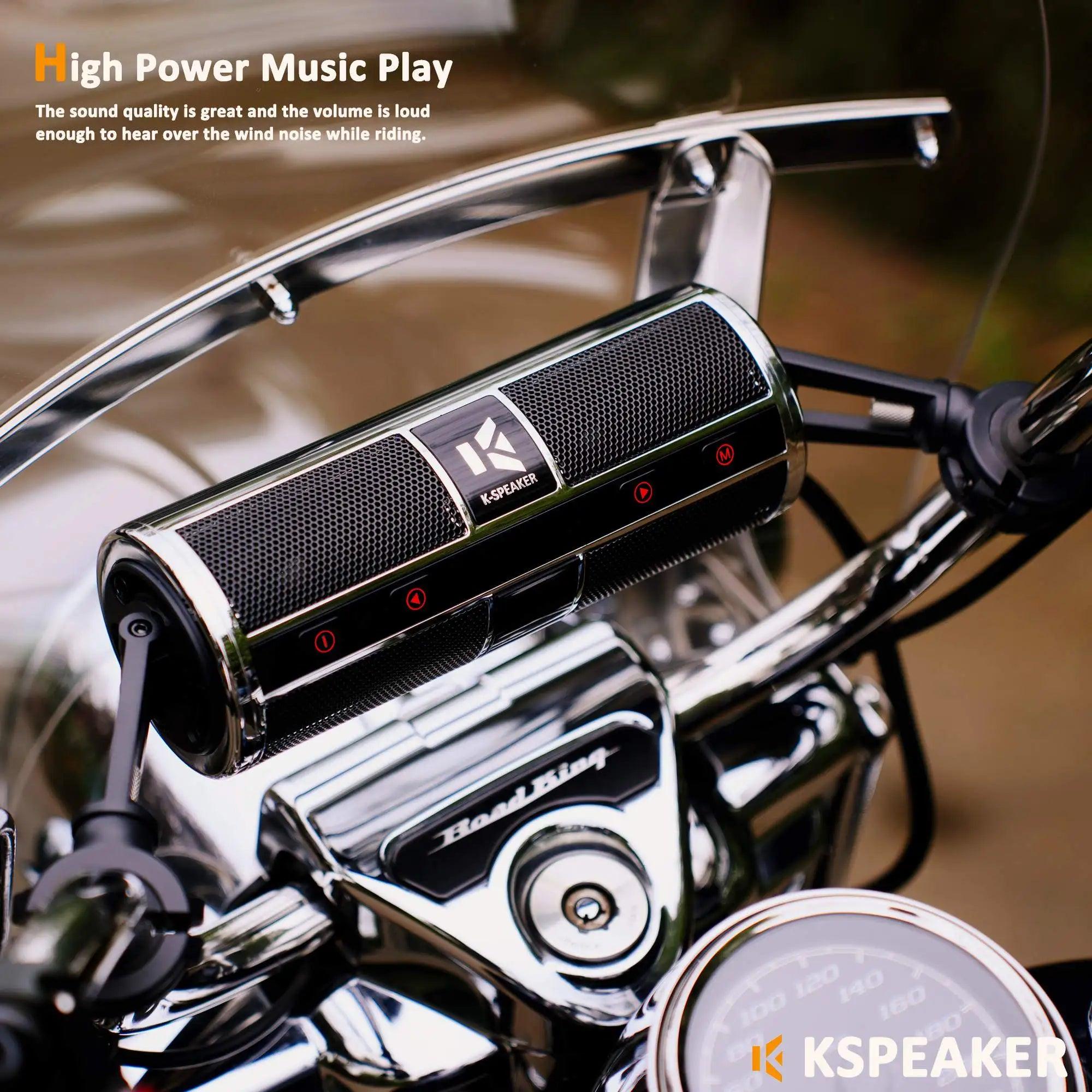 motorcycle handlebar speakers